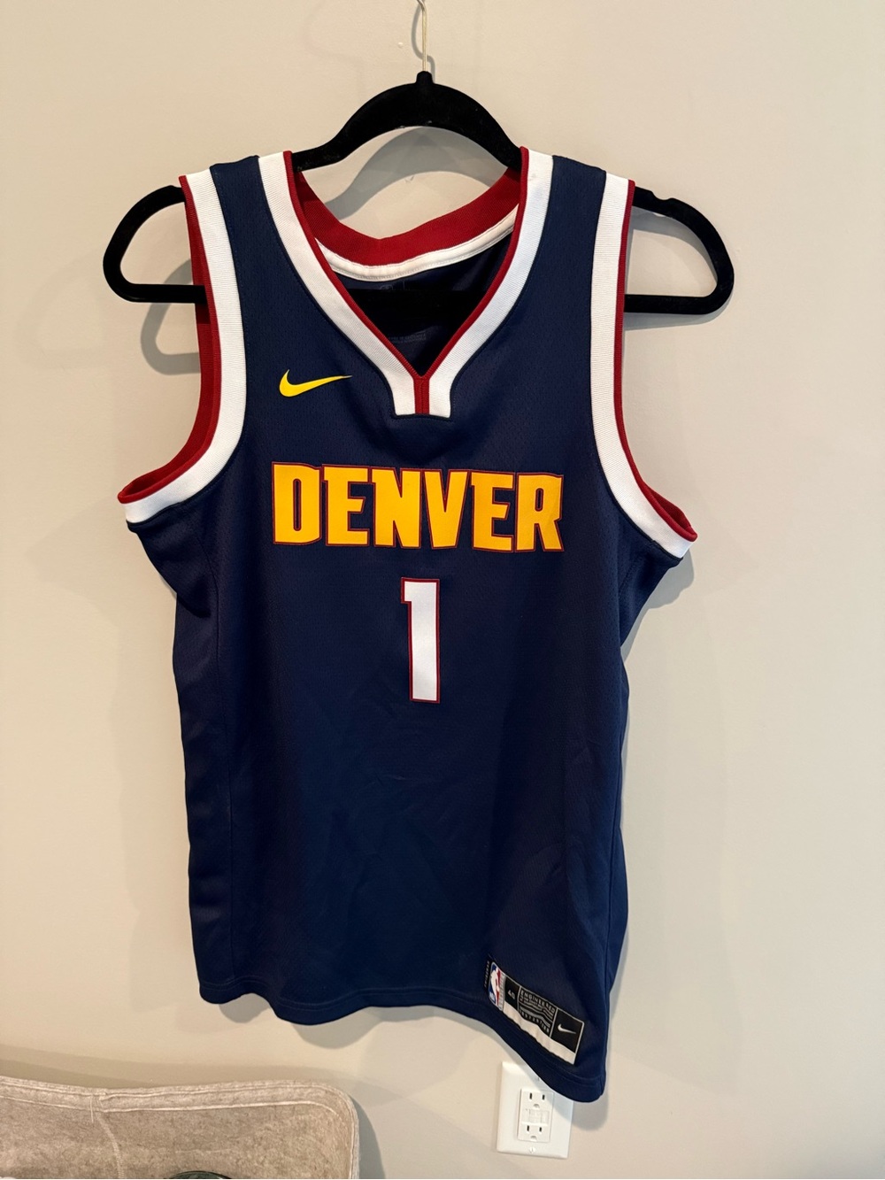 Michael Porter Jr Denver Nuggets Nike Swingman Icon Edition Jersey MPJ #1
